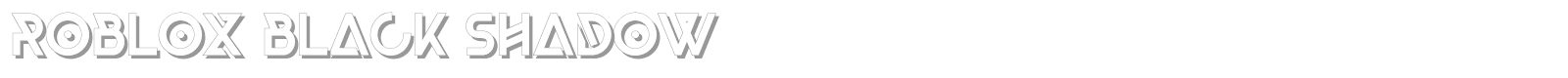 Roblox font preview